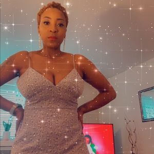 Beautiful flower dress.